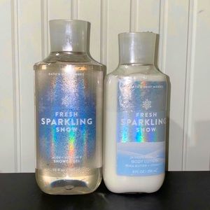 New Bath & Body Works Fresh Sparkling Snow